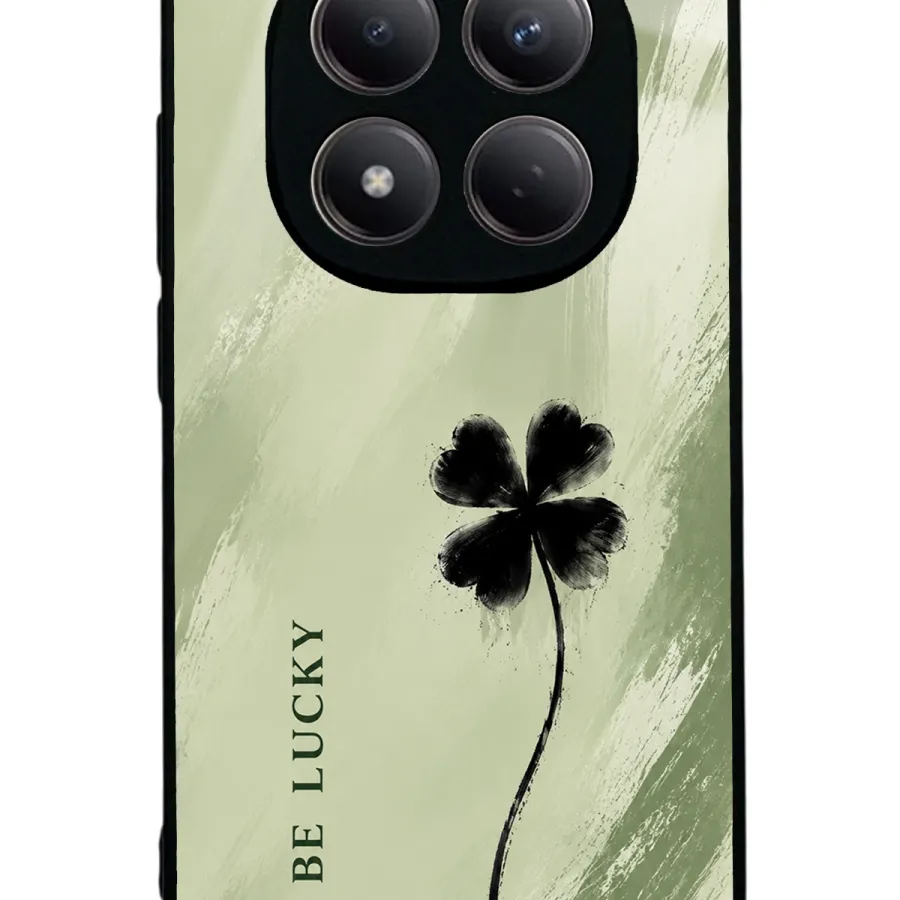 Sage Lucky Clover Glossy Telefon Kılıfı