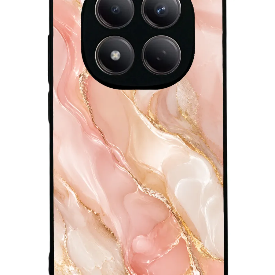 Blush Gold Marble Glossy Telefon Kılıfı Blush Gold Marble Glossy Telefon Kılıfı