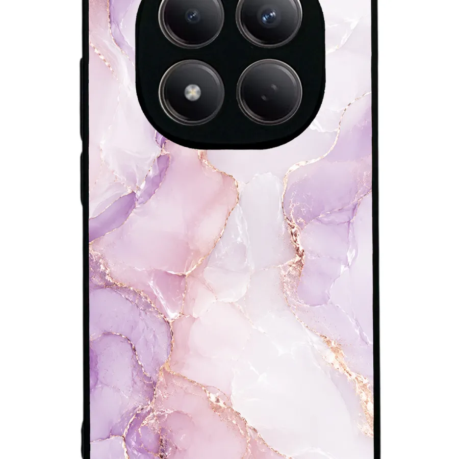 Lavender Rose Marble Glossy Telefon Kılıfı Lavender Rose Marble Glossy Telefon Kılıfı