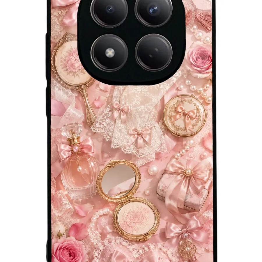Vintage Rose Vanity Glossy Telefon Kılıfı Vintage Rose Vanity Glossy Telefon Kılıfı