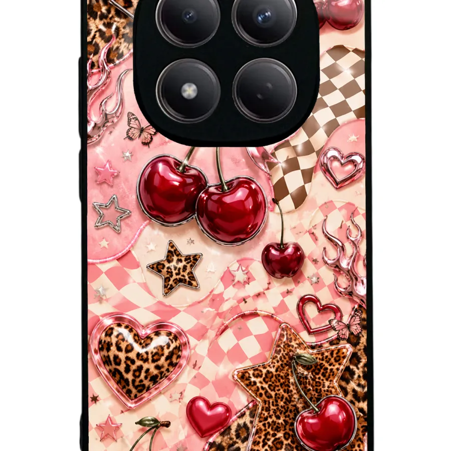 Cherry Rebel Pop Glossy Telefon Kılıfı Cherry Rebel Pop Glossy Telefon Kılıfı