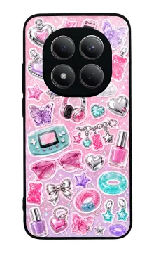 Y2K Sticker Dreams Glossy Telefon Kılıfı Y2K Sticker Dreams Glossy Telefon Kılıfı