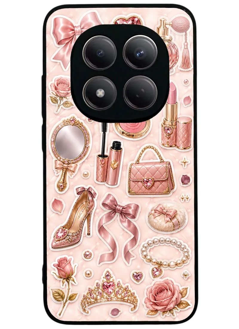 Rose Gold Glam Glossy Telefon Kılıfı Rose Gold Glam Glossy Telefon Kılıfı