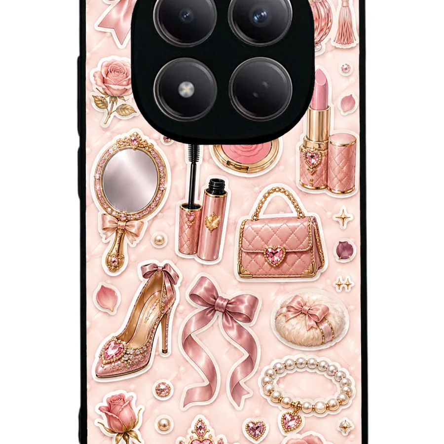 Rose Gold Glam Glossy Telefon Kılıfı Rose Gold Glam Glossy Telefon Kılıfı