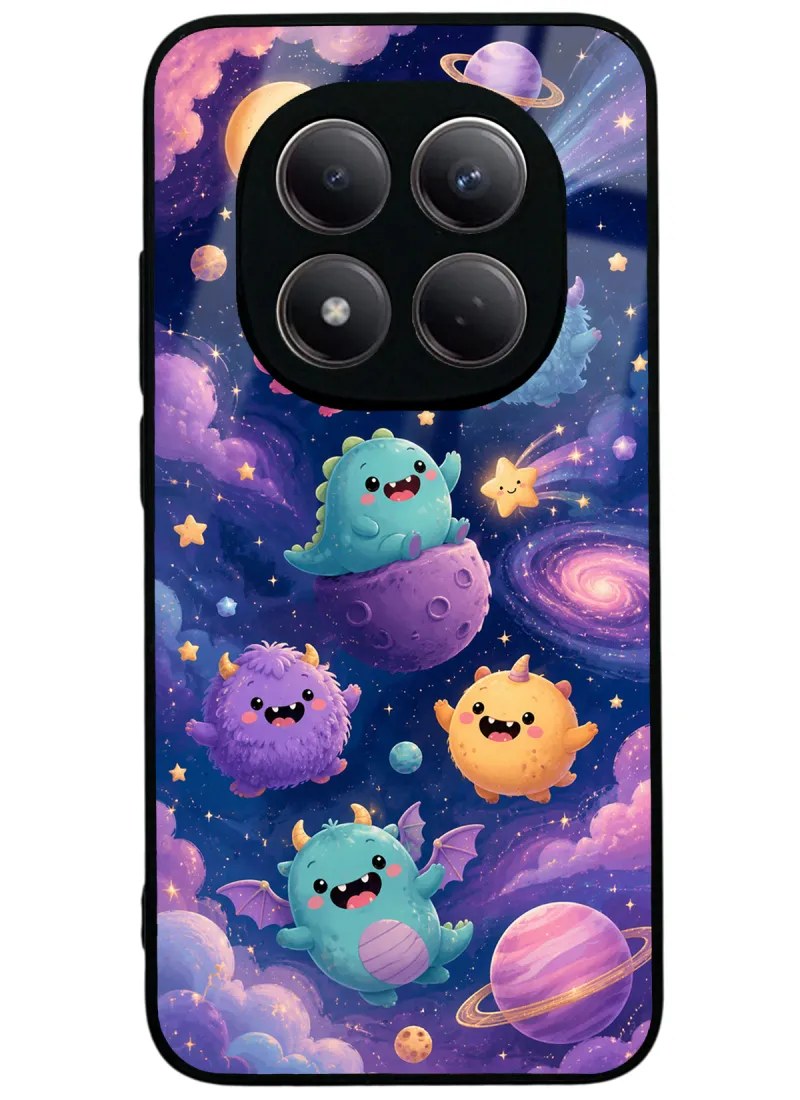 Monster Galaxy Glossy Telefon Kılıfı