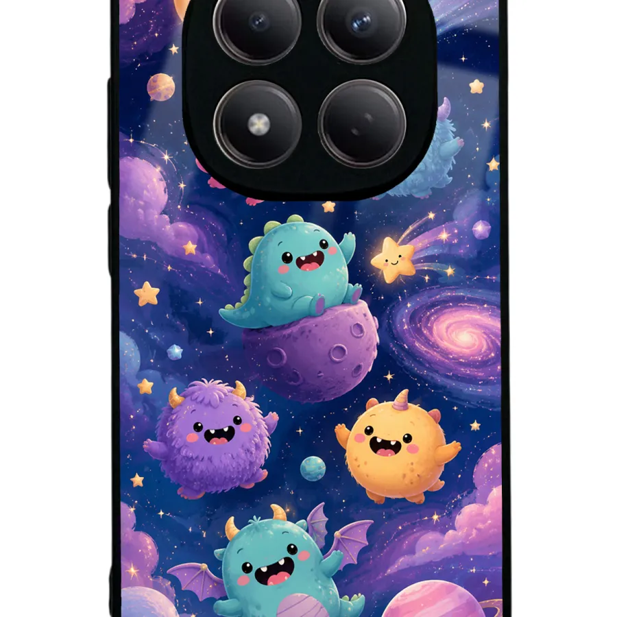 Monster Galaxy Glossy Telefon Kılıfı