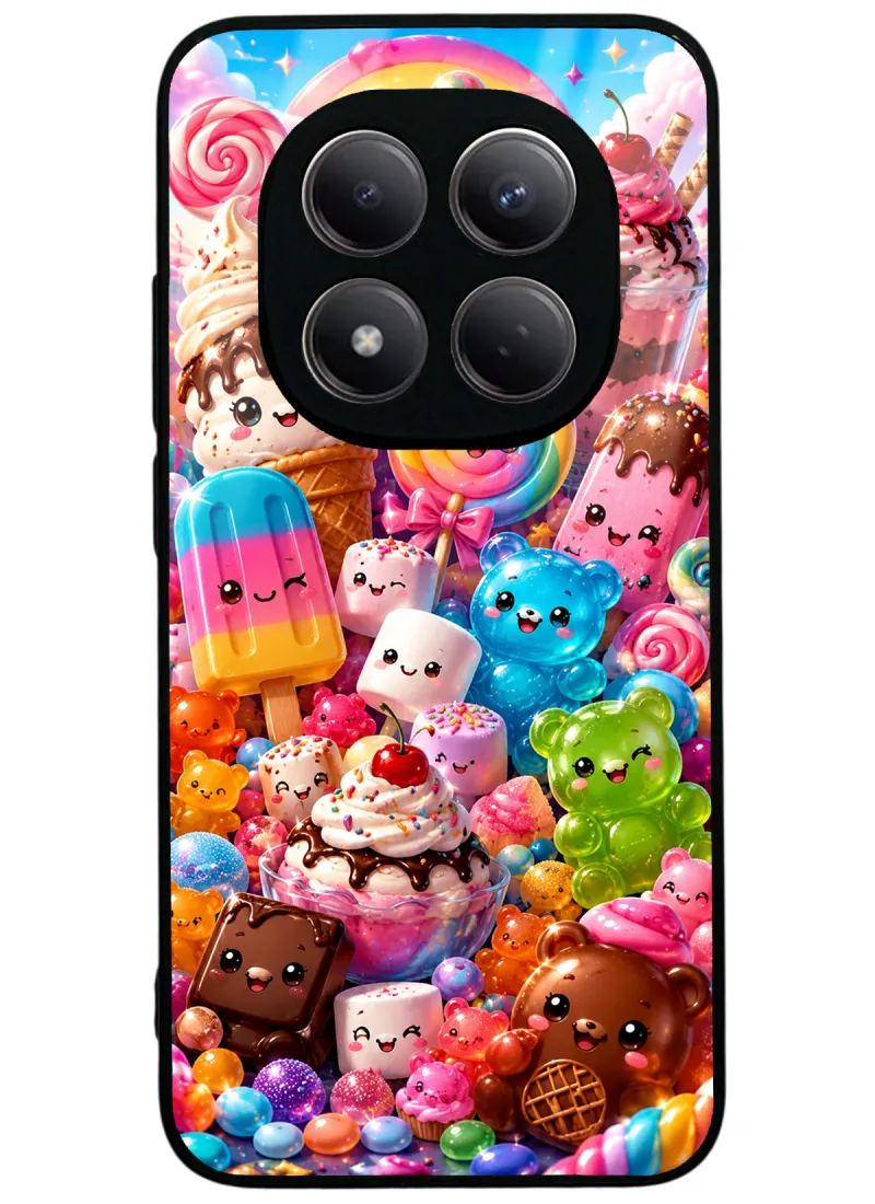 Kawaii Candy Party Glossy Telefon Kılıfı Kawaii Candy Party Glossy Telefon Kılıfı