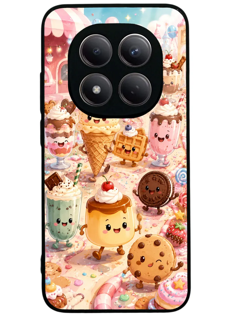 Dessert Wonderland Glossy Telefon Kılıfı