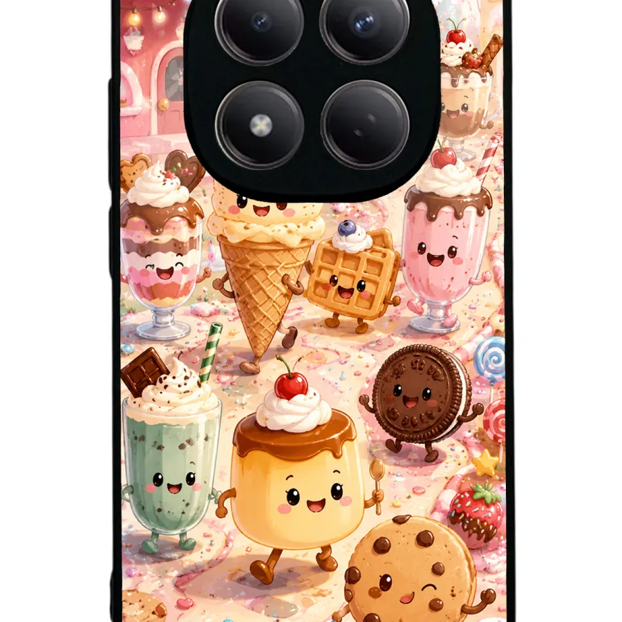 Dessert Wonderland Glossy Telefon Kılıfı