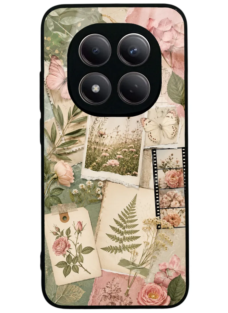 Soft Garden Notes Glossy Telefon Kılıfı