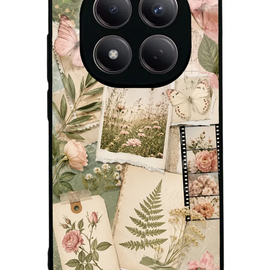 Soft Garden Notes Glossy Telefon Kılıfı
