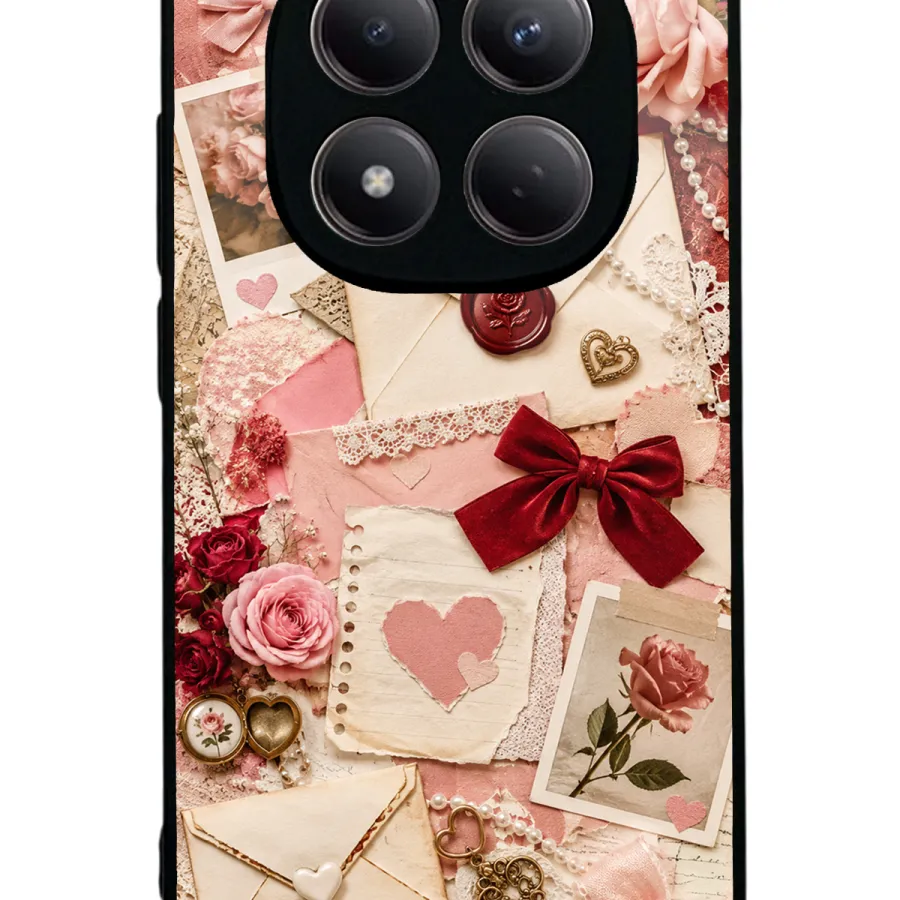 Love Letter Garden Glossy Telefon Kılıfı