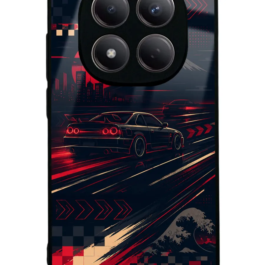 Tokyo Night Racing Glossy Telefon Kılıfı Tokyo Night Racing Glossy Telefon Kılıfı