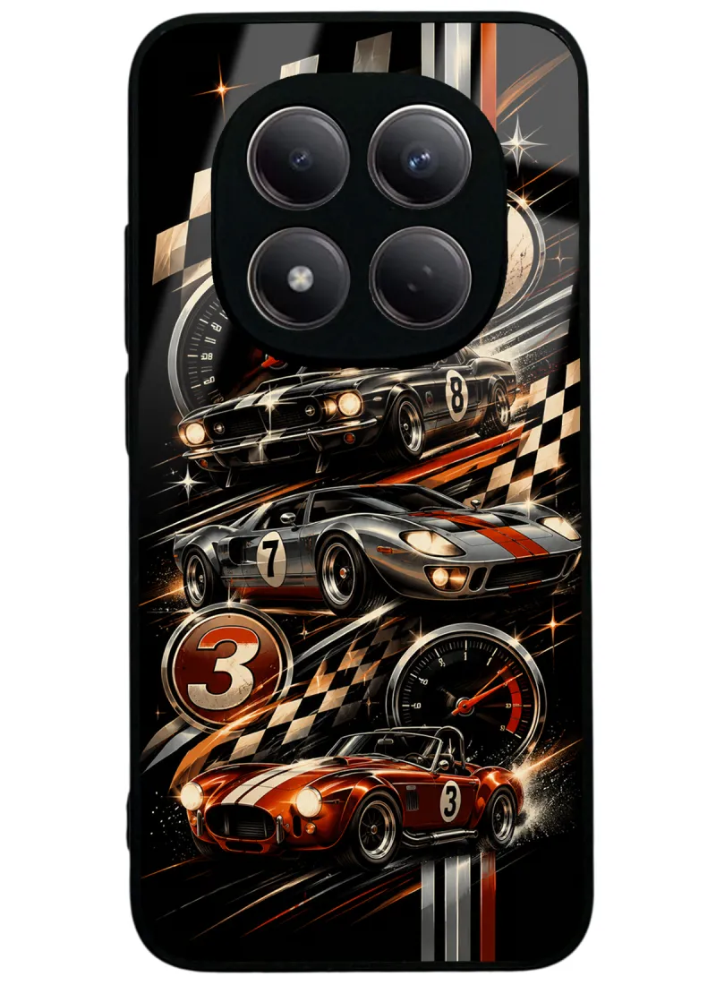 Retro Speed Icons Glossy Telefon Kılıfı Retro Speed Icons Glossy Telefon Kılıfı