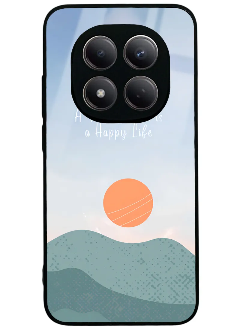 Happy Life Glossy Telefon Kılıfı