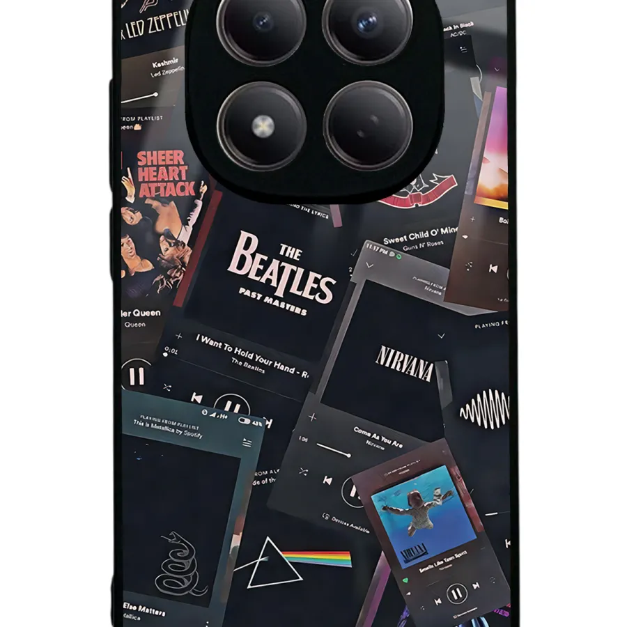 Retro Music Glossy Telefon Kılıfı Retro Music Glossy Telefon Kılıfı