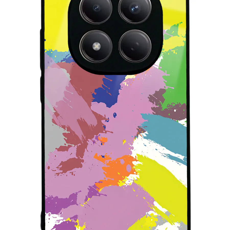 Colored Brush Glossy Telefon Kılıfı Colored Brush Glossy Telefon Kılıfı