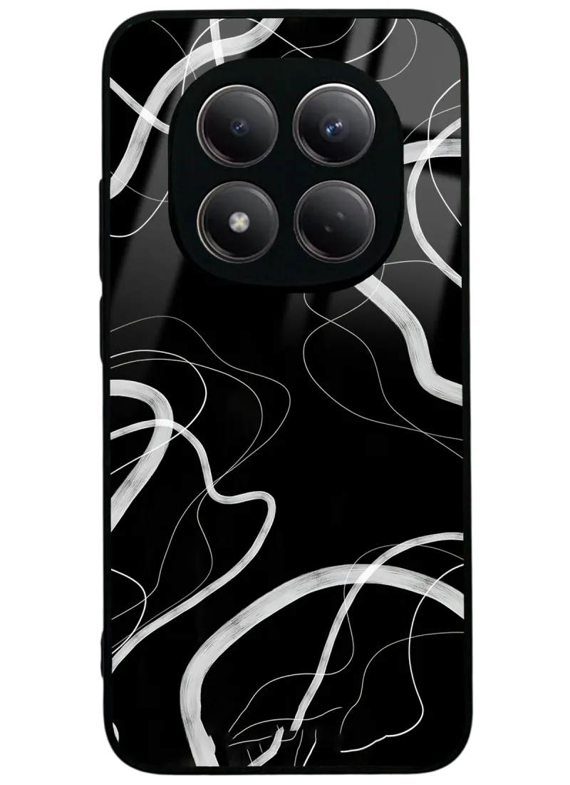 Black Wave Glossy Telefon Kılıfı Black Wave Glossy Telefon Kılıfı