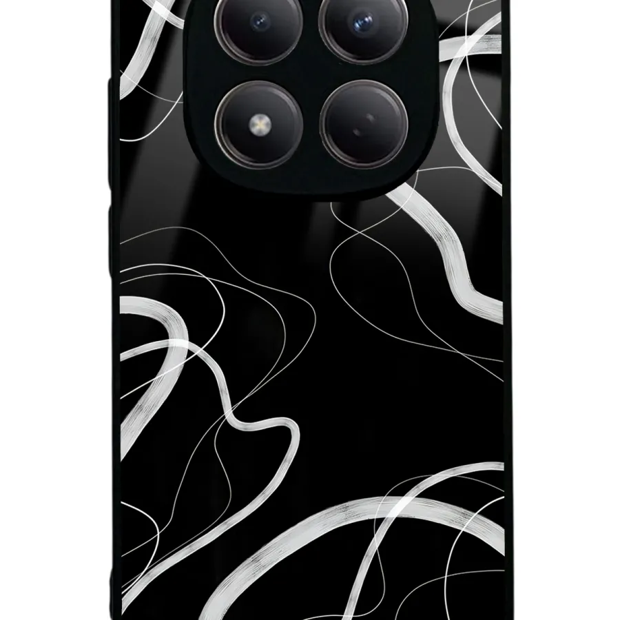 Black Wave Glossy Telefon Kılıfı Black Wave Glossy Telefon Kılıfı