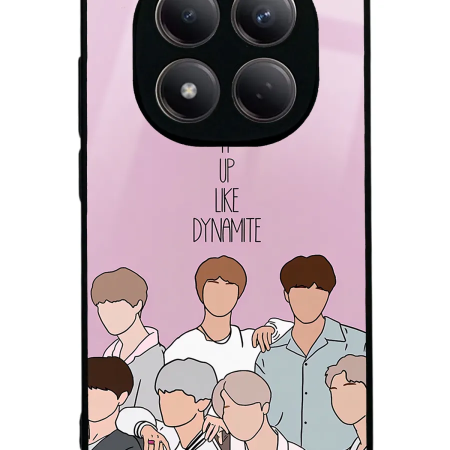 BTS K-Pop Glossy Telefon Kılıfı