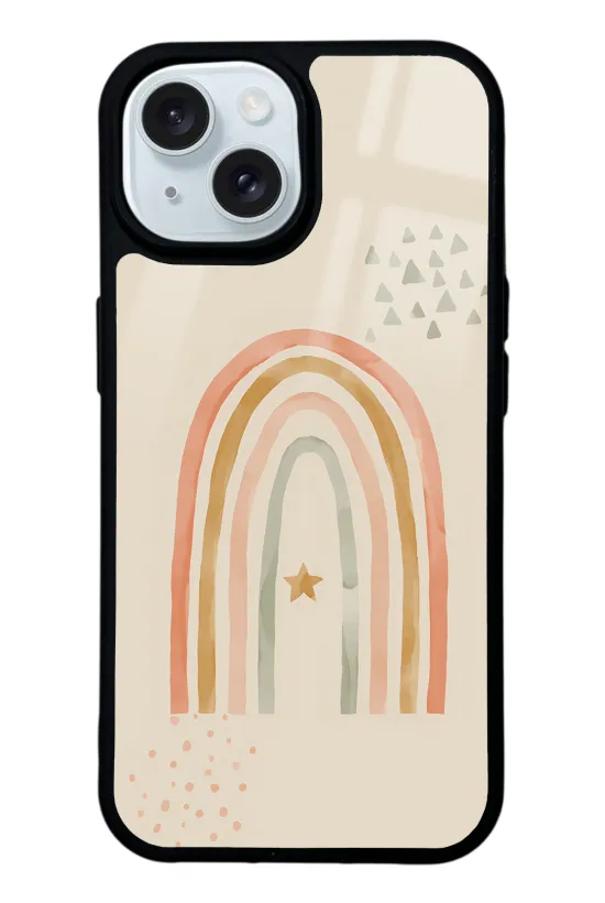 Suluboya Art Tasarımlı Glossy Telefon Kılıfı