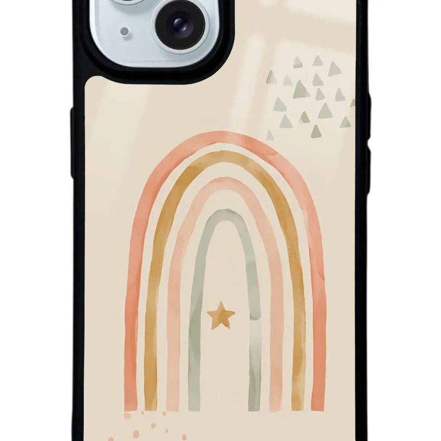 Suluboya Art Tasarımlı Glossy Telefon Kılıfı
