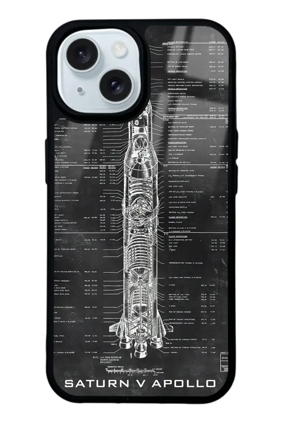 Apollo Plan Glossy Telefon Kılıfı