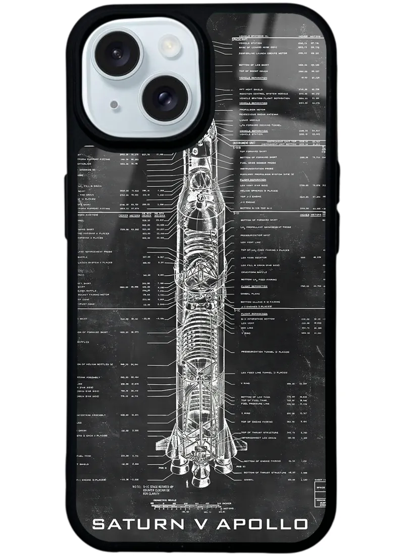 Apollo Plan Glossy Telefon Kılıfı