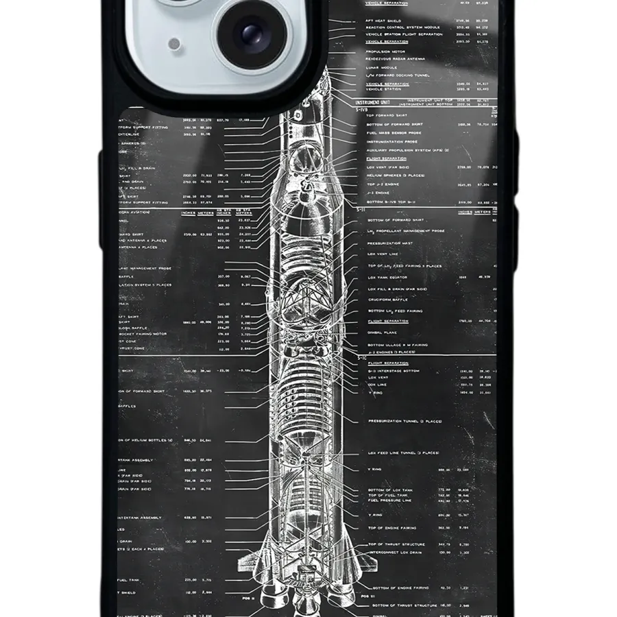 Apollo Plan Glossy Telefon Kılıfı Apollo Plan Glossy Telefon Kılıfı