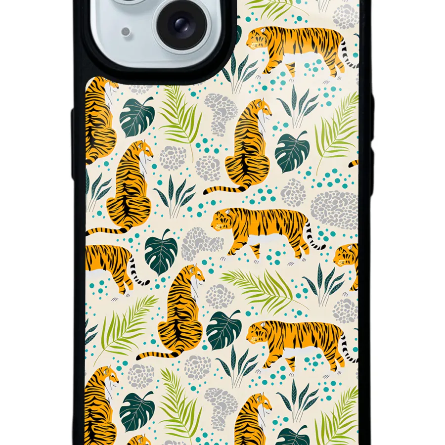 Kaplan Art Glossy Telefon Kılıfı Kaplan Art Glossy Telefon Kılıfı