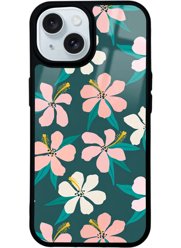 Leaf Flovers Glossy Telefon Kılıfı
