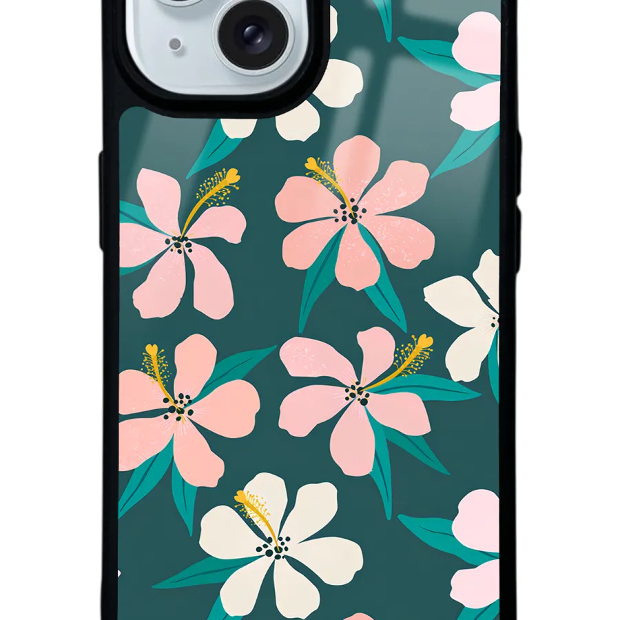 Leaf Flovers Glossy Telefon Kılıfı