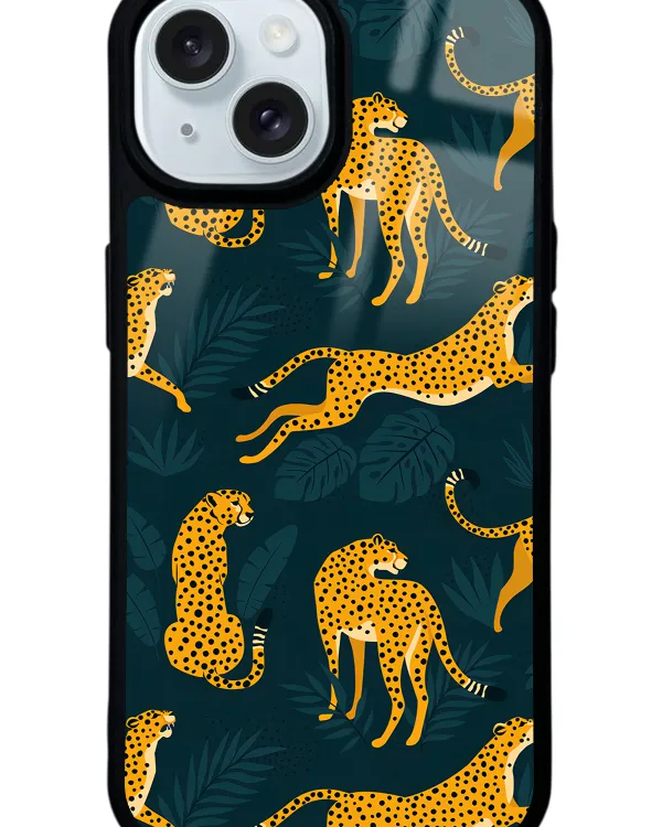 Leaf Leopar Glossy Telefon Kılıfı