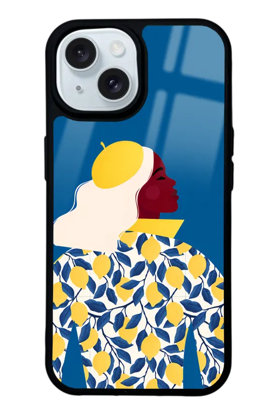 Lemon Woman Glossy Telefon Kılıfı