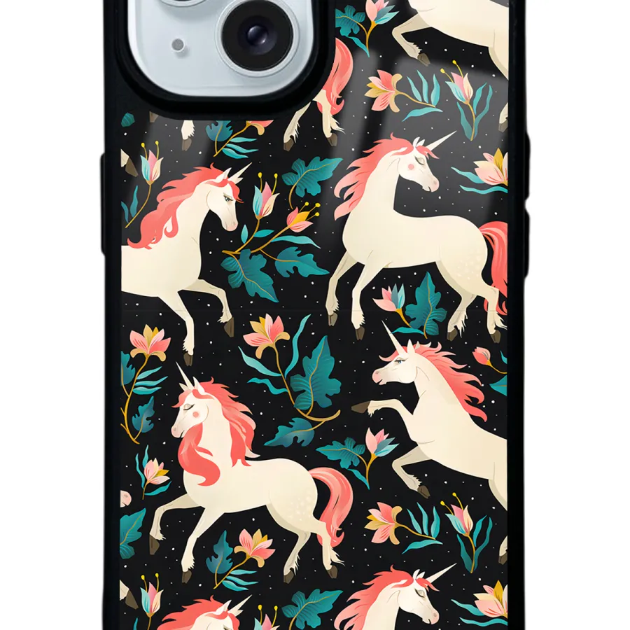 Unicorn Desenli Glossy Telefon Kılıfı Unicorn Desenli Glossy Telefon Kılıfı