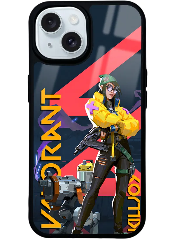 Valorant Killjoy Glossy Telefon Kılıfı