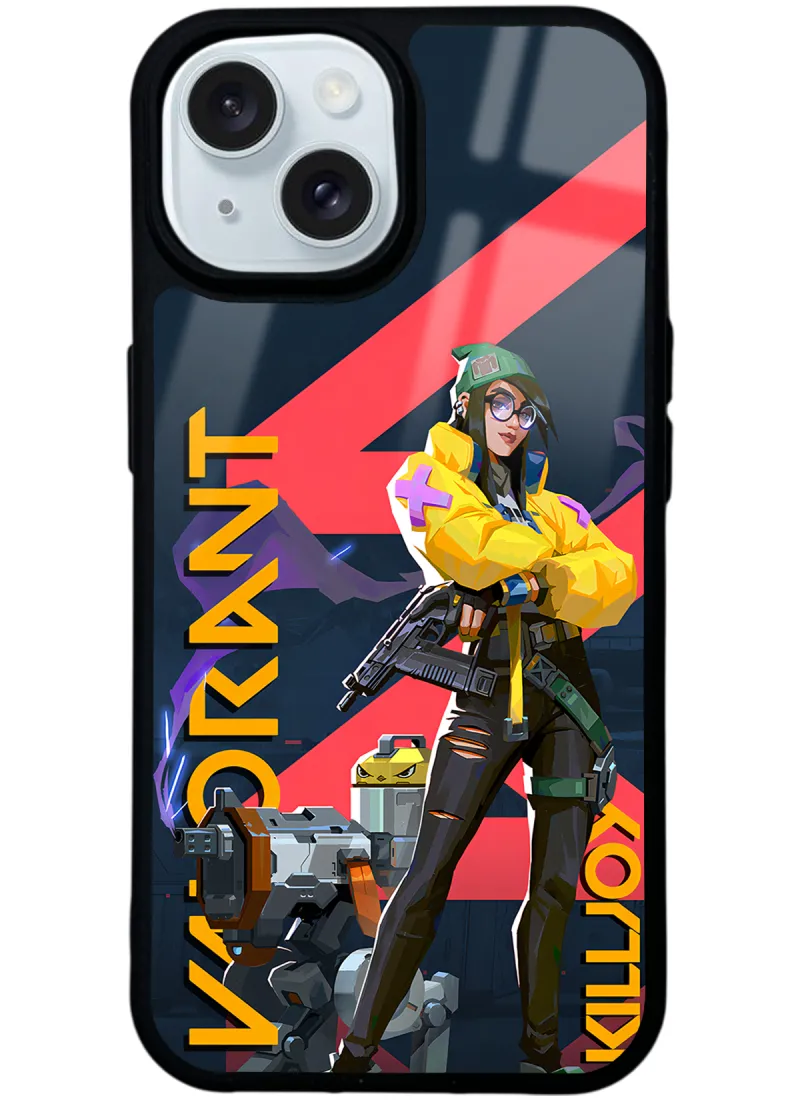 Valorant Killjoy Glossy Telefon Kılıfı Valorant Killjoy Glossy Telefon Kılıfı