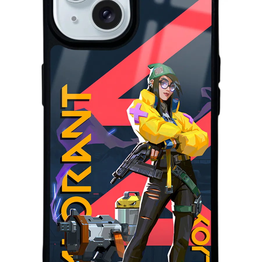 Valorant Killjoy Glossy Telefon Kılıfı Valorant Killjoy Glossy Telefon Kılıfı
