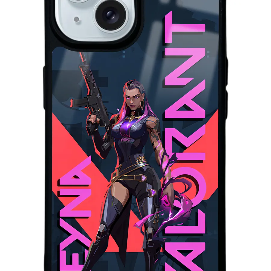 Valorant Reyna Glossy Telefon Kılıfı Valorant Reyna Glossy Telefon Kılıfı