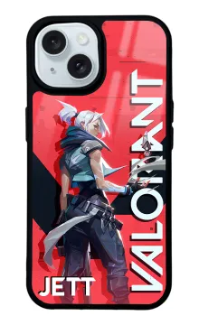 Valorant Jett Glossy Telefon Kılıfı Valorant Jett Glossy Telefon Kılıfı
