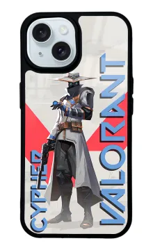 Valorant Cypher Glossy Telefon Kılıfı Valorant Cypher Glossy Telefon Kılıfı