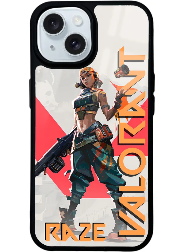 Valorant Raze Glossy Telefon Kılıfı