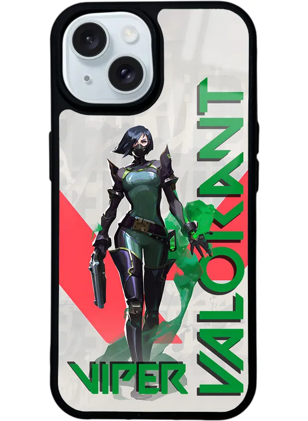 Valorant Viper Glossy Telefon Kılıfı