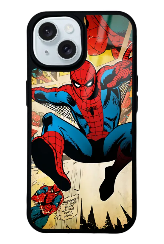Spider-Man Örümcek Adam Glossy Telefon Kılıfı