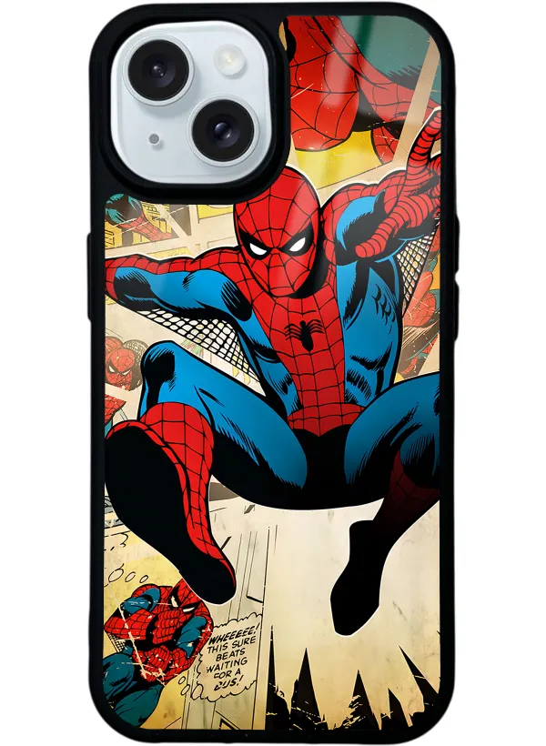 Spider-Man Örümcek Adam Glossy Telefon Kılıfı