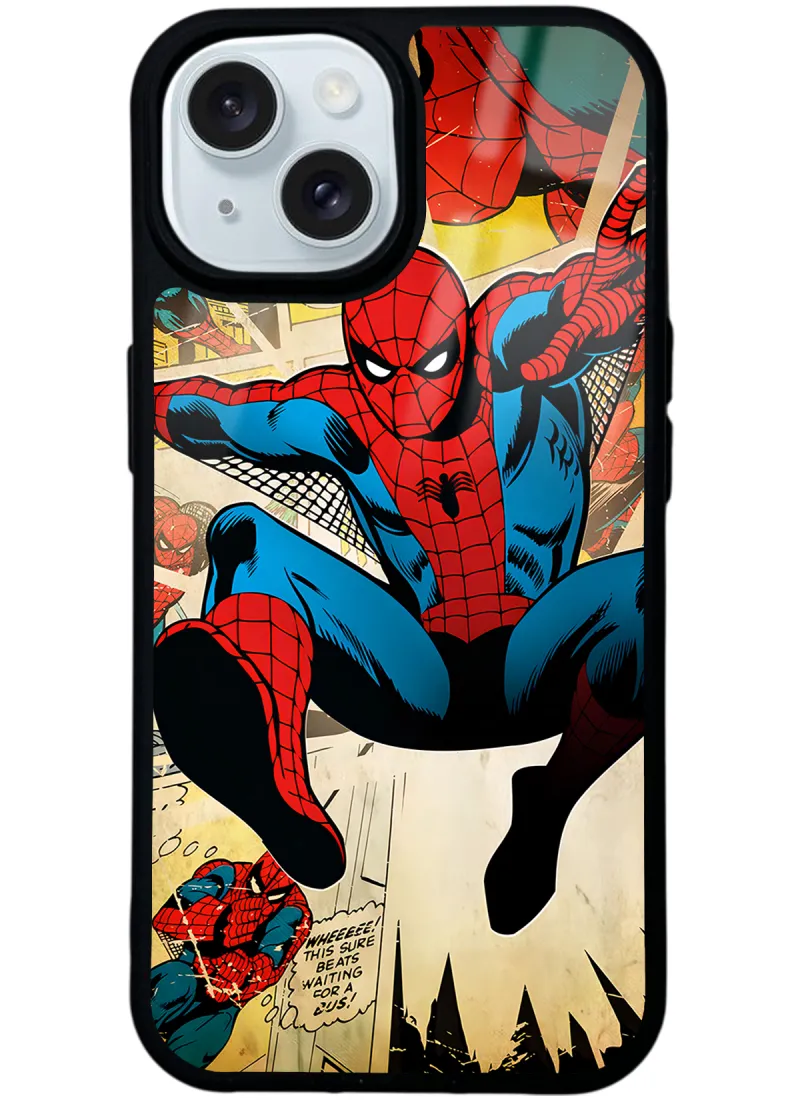 Spider-Man Örümcek Adam Glossy Telefon Kılıfı