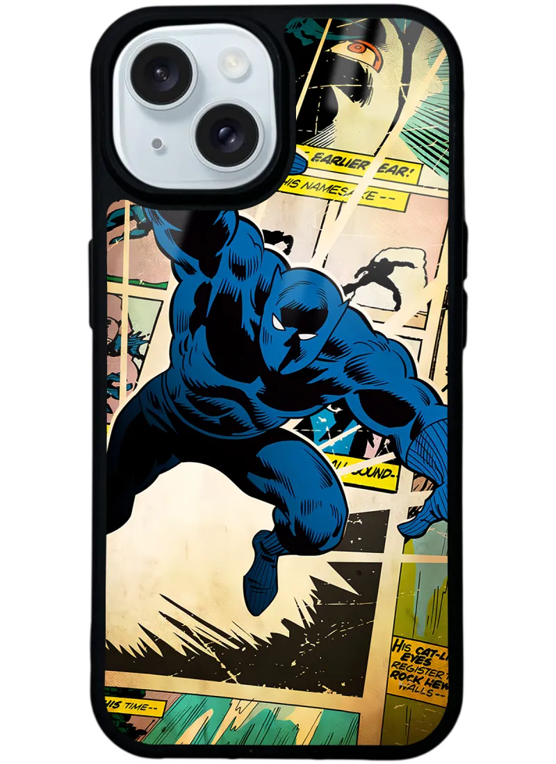 Black Panther Kara Panter Glossy Telefon Kılıfı