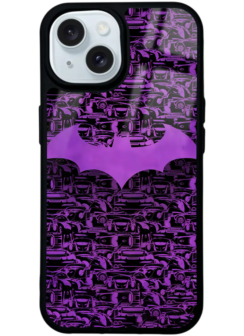 Lila Batman Glossy Telefon Kılıfı