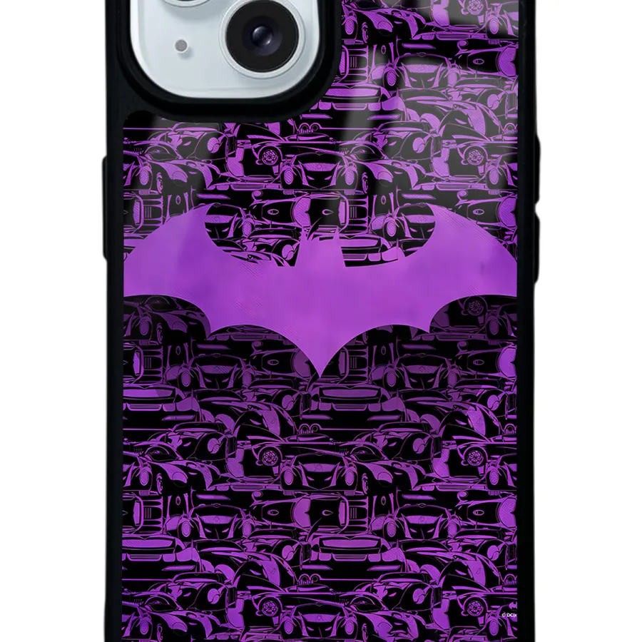 Lila Batman Glossy Telefon Kılıfı