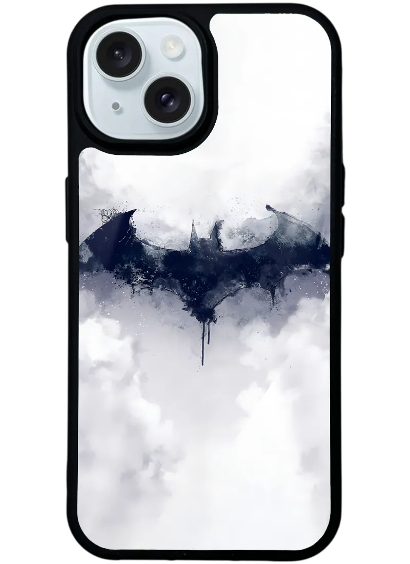 Beyaz Batman Glossy Telefon Kılıfı Beyaz Batman Glossy Telefon Kılıfı